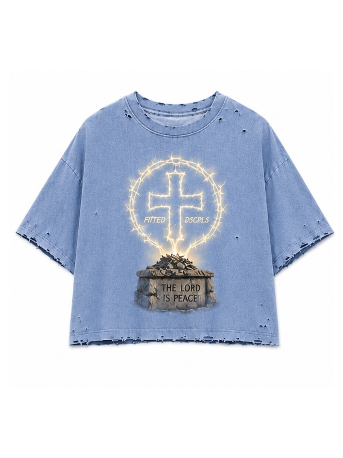 Altar of Faith Heavyweight Cropped Tee (PRE-ORDER)