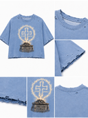 Altar of Faith Heavyweight Cropped Tee (PRE-ORDER)